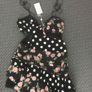 for love and lemons butterscotch dress medium NWT